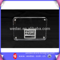 Acrylic Material and Photo Frame Type square acrylic magnet photo frame